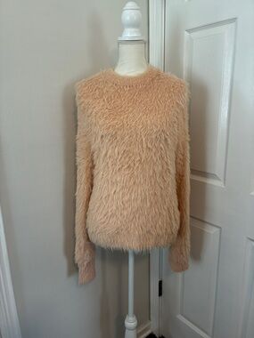 Future Collective Crewneck Eyelash Sweater